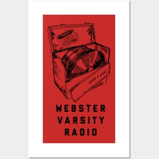 Webster Varsity Radio Club - crate diggers Posters and Art